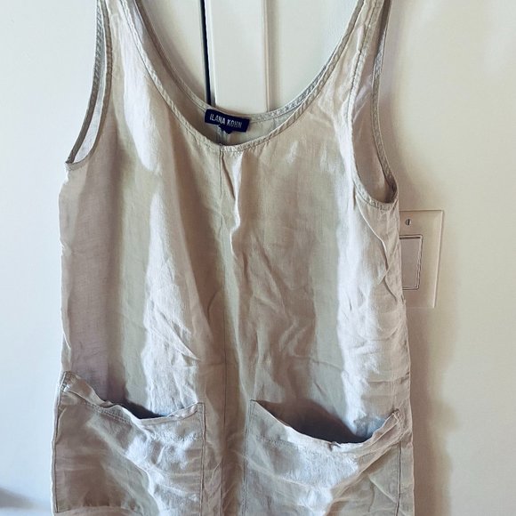 Ilana Kohn Gary Linen Jumpsuit - Picture 2 of 3